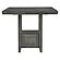 Hallanden Gray Rectangular Dining Counter Extension Table by Ashley Furniture