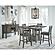 Hallanden Gray Rectangular Dining Counter Extension Table by Ashley Furniture