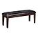 Haddigan - Dark Brown Large Upholstered Dining Room Bench by Ashley Furniture
