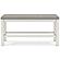 Robbinsdale Double Counter Upholstered Bench - Antique White by Ashley Furniture