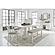 Robbinsdale Double Counter Upholstered Bench - Antique White by Ashley Furniture
