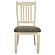Bolanburg Antiqued White Rake Back Upholstered Dining Chair (Set of 2) by Ashley Furniture