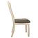 Bolanburg Antiqued White Rake Back Upholstered Dining Chair (Set of 2) by Ashley Furniture