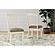Bolanburg Antiqued White Rake Back Upholstered Dining Chair (Set of 2) by Ashley Furniture