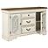 Realyn Chipped White Dining Room Server by Ashley Furniture