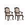 Charmond Upholstered Dining Arm Chair - Brown by Ashley Furniture