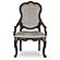 Maylee Dark Brown Dining Arm Chair (Set of 2) by Ashley Furniture