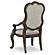 Maylee Dark Brown Dining Arm Chair (Set of 2) by Ashley Furniture