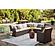 Easy Isle 3-Piece Outdoor Sectional Sofa Set w/Lounge Chair by Ashley Furniture