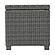 Elite Park Outdoor Square End Table - Gray by Ashley Furniture