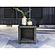 Elite Park Outdoor Square End Table - Gray by Ashley Furniture
