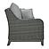 Elite Park Outdoor Loveseat w/Cushion - Grey by Ashley Furniture