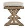 Beachcroft Outdoor Bench w/Cushion - Beige by Ashley Furniture