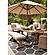 Beachcroft Outdoor Bench w/Cushion - Beige by Ashley Furniture