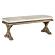 Beachcroft Outdoor Bench w/Cushion - Beige by Ashley Furniture