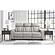 Boyington Dual Power Leather Reclining Sofa - Gray by Ashley Furniture