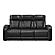 Boyington Power Reclining Sofa w/Adjustable Headrest - Black by Ashley Furniture