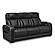 Boyington Power Reclining Sofa w/Adjustable Headrest - Black by Ashley Furniture