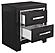 Kaydell - Black - Upholstered Panel Bedroom Set by Ashley Furniture