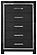 Kaydell - Black - Upholstered Panel Bedroom Set by Ashley Furniture
