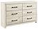 Cambeck - Whitewash - Upholstered Panel Bedroom Set w/2 Side Under Bed Storage by Ashley Furniture