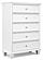 Fortman - White - Panel Bedroom Set by Ashley Furniture