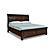 Porter - Rustic Brown - Sleigh Bedroom Set w/2 Storage Drawers by Ashley Furniture