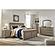 Lettner - Light Gray - Panel Bedroom Set by Ashley Furniture