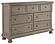 Lettner - Light Gray - Sleigh Bedroom Set by Ashley Furniture