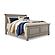 Lettner - Light Gray - Sleigh Bedroom Set by Ashley Furniture