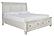 Robbinsdale - Antique White - Sleigh Bedroom Set w/2 Storage Drawers by Ashley Furniture