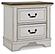 Brollyn - White / Brown / Beige - Upholstered Panel Bedroom Set by Ashley Furniture