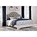 Brollyn - White / Brown / Beige - Upholstered Panel Bedroom Set by Ashley Furniture