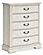 Arlendyne - Antique White - Upholstered Bedroom Set by Ashley Furniture