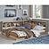 Oliah - Natural - Full Bookcase Storage Bedroom Set by Ashley Furniture