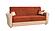 Avalon Orange Sofa Bed by Casamode