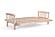 Bent Arm Mission Amish-Made American Oak Futon Frame by Comfort Pure