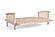 Classic Bent Arm Mission Amish-Made American Oak Futon Frame by Comfort Pure