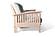 Classic Bent Arm Mission Amish-Made American Oak Futon Frame by Comfort Pure