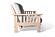 Flat Arm Mission Amish-Made American Oak Futon Frame by Comfort Pure