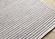 Aspen White Taupe Black Stripe Pattern Woven Rug by Kalora