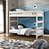 xStyle One-Piece Bunk Bed by Pine Crafter Furniture