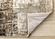 Aurora Cream Brown Black Distressed Rug by Kalora