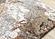 Aurora Grey Orange White Distressed Abstract Rug by Kalora