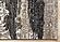 Aurora Grey Black Cream Brown Stormy Sky Rug by Kalora