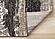 Aurora Grey Black Cream Brown Stormy Sky Rug by Kalora