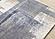 Aurora Blue Green Orange White Distressed Paint Strokes Rug by Kalora