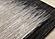 Aurora Black Beige Distressed Sound Wave Border Rug by Kalora