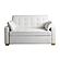 Serta&reg; Avery Full Convertible Loveseat in Oyster by Lifestyle