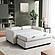 Serta&reg; Avery Full Convertible Loveseat in Oyster by Lifestyle